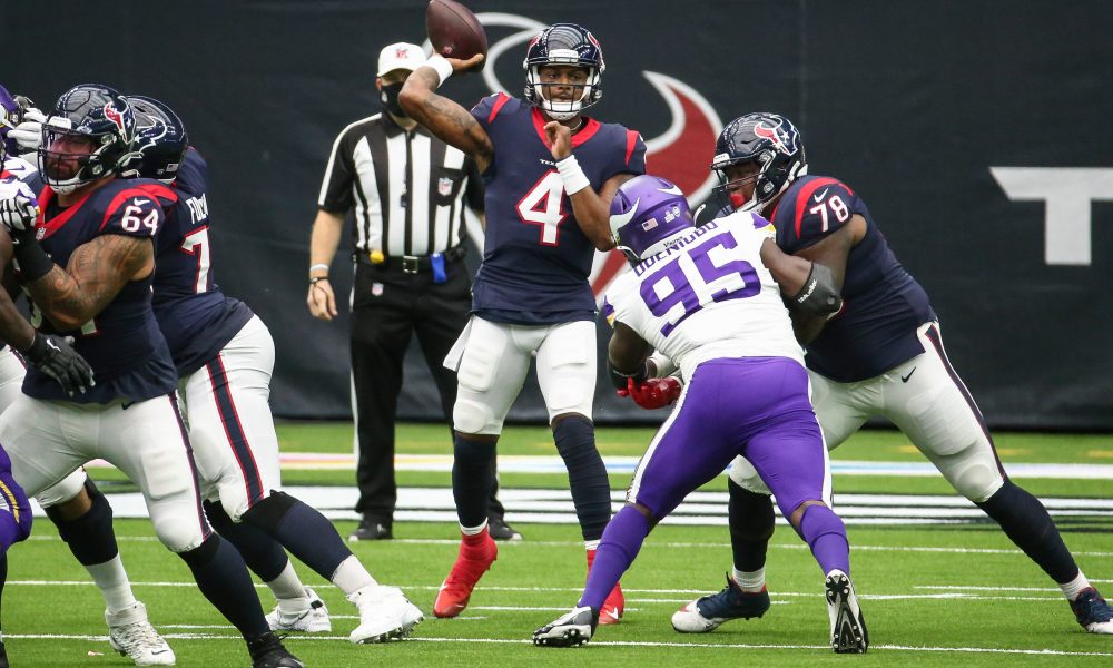 Houston Texans tränare avfyrade för nederlag i fyra omgångar under den nya säsongen